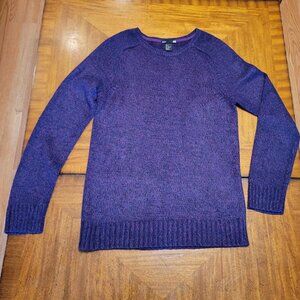 H&M Basic Purple Pullover Sweater